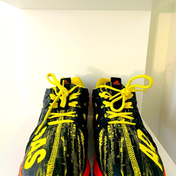 Women’s Adidas Orange Yellow and Black - Picture 4 of 5